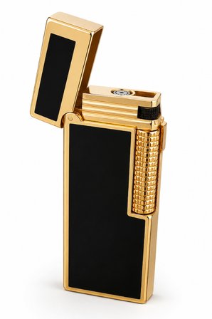 Vindiesel Siyah Gold Soft Flame & Tek Torch Pürmüz Metal Puro Çakmağı TR10011