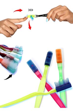 EasyBrush Sihirli Diş Fırçası (Tek Kullanımlık Diş Macunu içinde) 300 adet