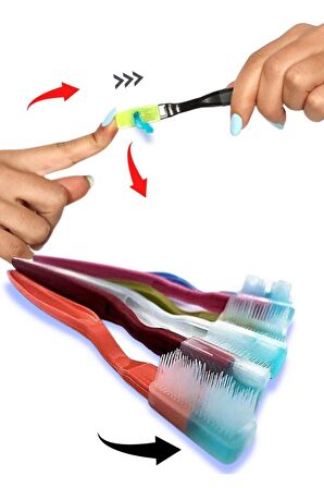 EasyBrush Sihirli Diş Fırçası (Tek Kullanımlık Diş Macunu içinde) 40 adet