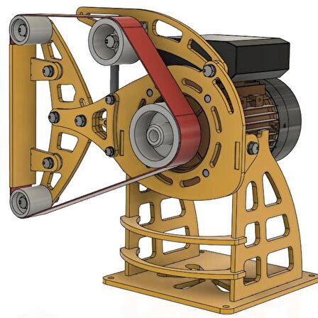 Kayışlı Şerit Bant Zımpara 