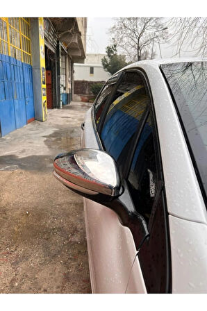 Peugeot 2008 Krom Ayna Kapağı 2 Parça 2013-2018 Arası Paslanmaz Çelik