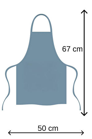 Kitchen Style Mutfak Önlüğü – Çatal Kaşık Desenli, Sıvı Geçirmez Şık Tasarım