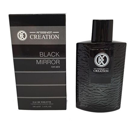 Kreasyon Black Mirror EDC Çiçeksi Erkek Parfüm 100 ml  