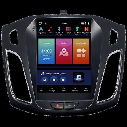 Ford Focus Android Multimedya Sistemi (2012-2019)