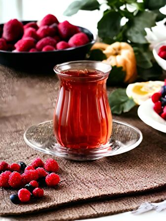 Girist Linka Lüks Altılı Modern Çay Bardağı