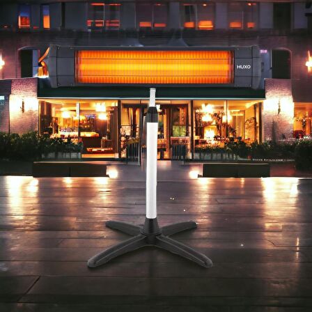 Girist Huxo Duvara Asma Aparatı ve Ayak Hediyeli  İnfrared Isıtıcı