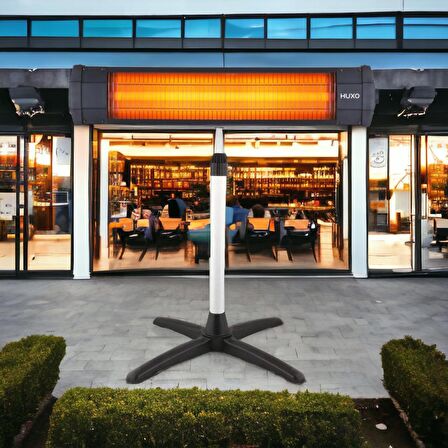 Girist Huxo Duvara Asma Aparatı ve Ayak Hediyeli  İnfrared Isıtıcı