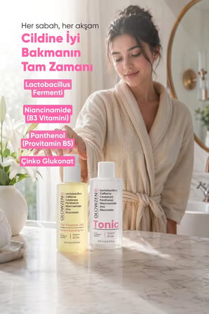 Glowzen+ Hassas Ciltler İkili Bakım Seti (Temizleme Jeli + Tonik)