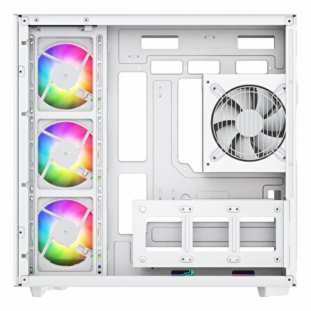 PowerBoost PB-A4375W 750W 80+ Bronz USB 3.2 ARGB ATX Mid Tower Beyaz Kasa