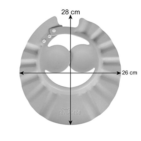 Bebek Banyo Duş Şampuan Siperi Şapkası 111