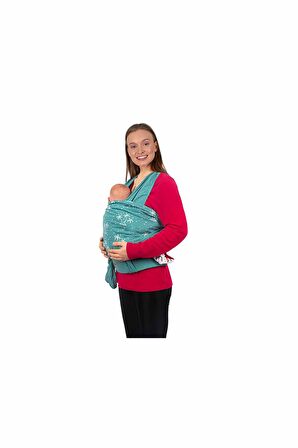 Sevi Bebe Destekli Giymeli Sling Turkuaz