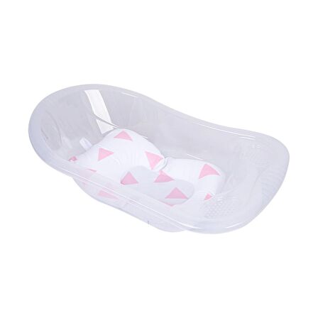 Sevi Bebe Cozy Banyo Minderi ART-69 Pembe Üçgen