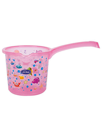 Sevi Bebe Bebek Küveti Seti Şeffaf Desenli Pembe 