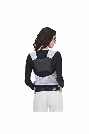 Sevi Bebe Destekli Giymeli Sling Gri