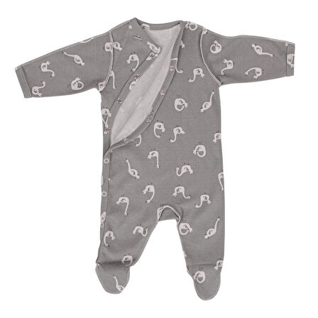 Sevi Bebe Desenli Prematüre Pijama Tulumu 6945