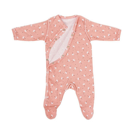 Sevi Bebe Desenli Prematüre Pijama Tulumu 6945