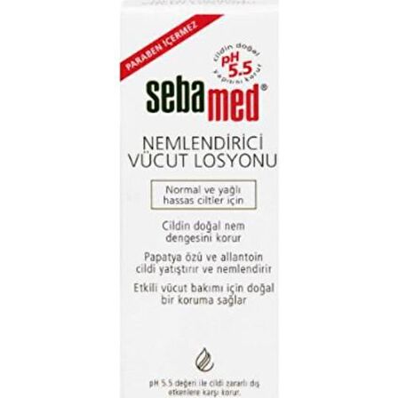 Sebamed Nemlendirici Hassas Cilt için  Vücut Losyonu 15 ml 
