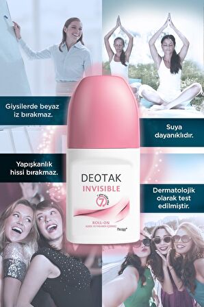 Deotak Invisible Roll-On Deodorant