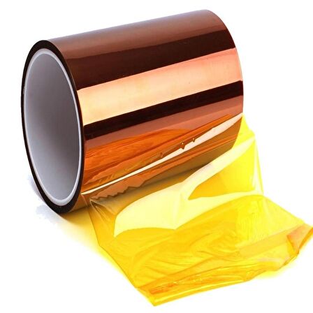 Kapton Bant. Isıya Dayanıklı Termal Bant. Isı Yalıtım Bandı 90mm