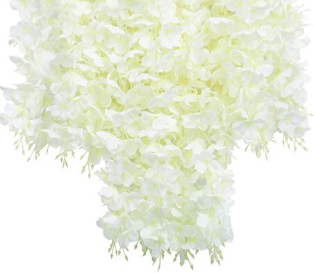 Sarkan Yapay Çiçek Akasya BEYAZ 80 cm 3 Sarkan Dallı 12 ADET BAĞ