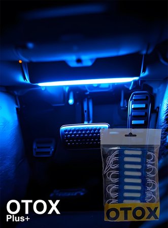 Mavi | Ambiyans LED | Premium – Ofis , Araç & Ev Uyumlu DC 12V | 6 Renk Seçeneği | 10'Lu Paket