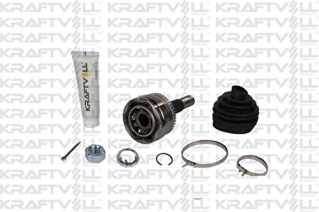 Nissan Aks Kafası Abs LI Dis Freze 27 IC Freze 23 Uzunluk 172 MM Primera 2,0 96-00 - Kraftvoll 01020137