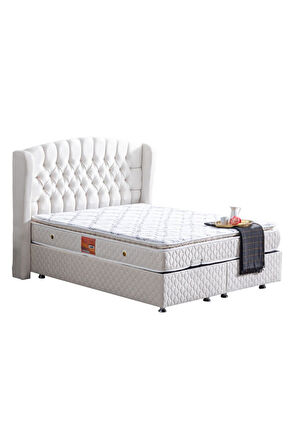 Nice Real Pedli Full Ortopedik Yatak ve Baza Başlık Seti
