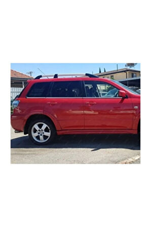 Mitsubishi Outlander Krom Cam Çıtası 6 Prç. 2001-2006 Arası Paslanmaz Çelik