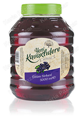 Kavaklıdere Üzüm Sirkesi 5 Lt | Turşuluk Ve Salatalar İçin Doğal Fermente Sirke