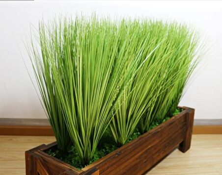 Yapay Çiçek Saz 60 cm Plants Grass Dekoratif Çiçek 