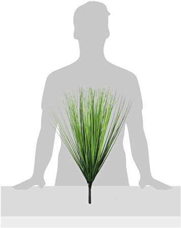 Yapay Çiçek Saz 60 cm Plants Grass Dekoratif Çiçek 