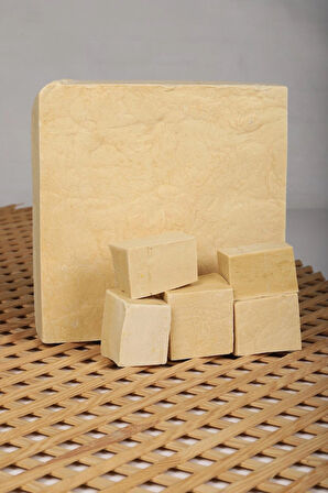 Şık Kalıp Kostiksiz Saf Orjinal El Yapımı %100 Doğal Hakiki Zeytağlı Sabun 500 Gr