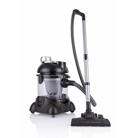 Arnica Hydra Rain Plus 2400 W Halı Yıkama Makinesi Gümüş Siyah