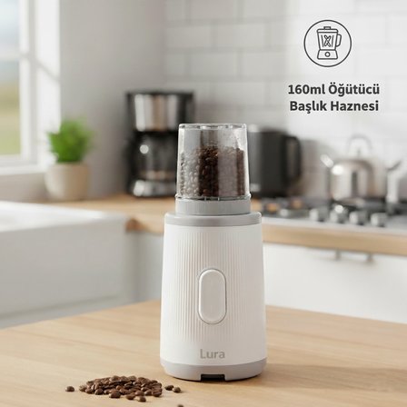 Lura Mix Kişisel Blender Seti Öğütücülü 12R4