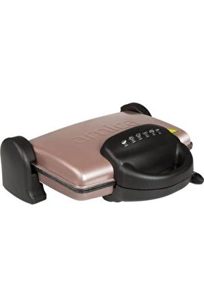 Arnica Ayvalık 4000 GH26112 Çift Taraflı Çıkartılabilir Plaka Teflon 1750 W 6 Dilim Tost Makinesi