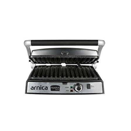 Arnica Tostit Maxi Granit Inox 2000 W Tost Makinesi