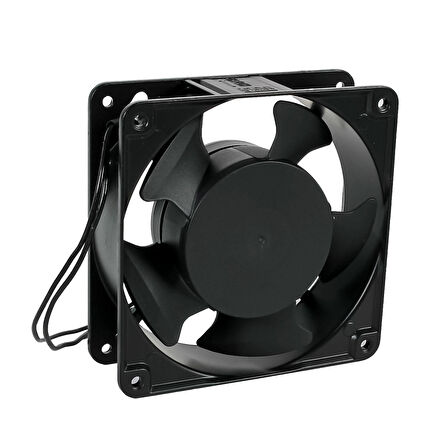 PLASTİM 120x120x38mm 220V AC BİLEZİKLİ AKSİYEL FAN