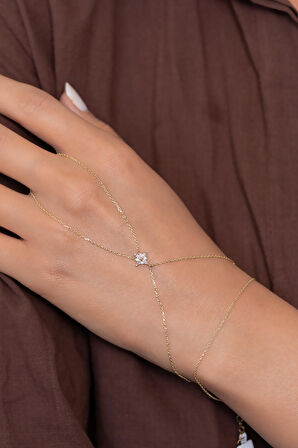 14 Ayar Altın Lotus Şahmeran