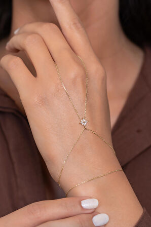 14 Ayar Altın Lotus Şahmeran