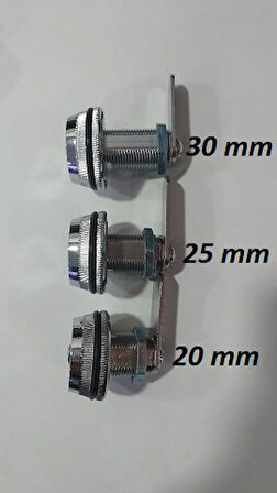 30 Mm Şifreli Mandalı Çekmece ve Dolap Kilidi