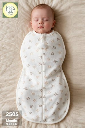 1.0 TOG 0-6 Ay Bebek Kundak Uyku Tulumu 2705