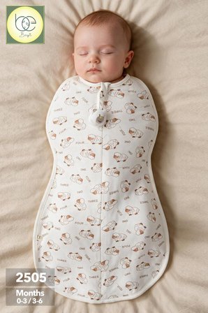 1.0 TOG 0-6 Ay Bebek Kundak Uyku Tulumu 2705