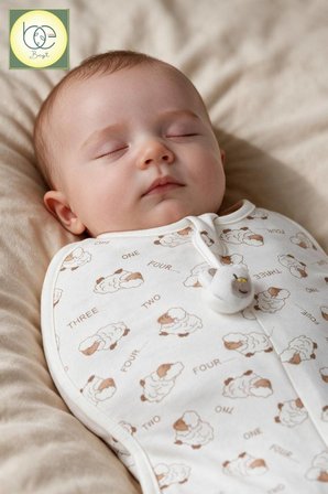 1.0 TOG 0-6 Ay Bebek Kundak Uyku Tulumu 2705