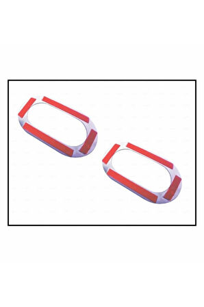 Nissan Micra Krom Sinyal Çerçeve 2 Parça 2003-2010 Uyumlu Arası Paslanmaz Çelik