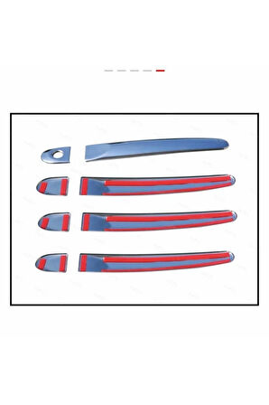 Nissan Micra Krom Kapı Kolu 4 Kapı 2010-2016 Arası Paslanmaz Çelik