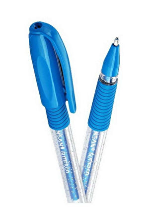 My-king Glitter Jel Simli Jel Kalem 1.0 Mm. - Mavi.