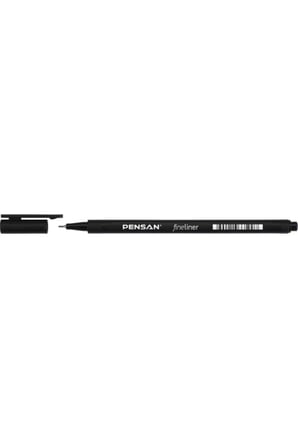 6500 Fineliner Keçe Uç Kalem 0,4 Mm Siyah (10 Lu Paket) Pe6500flsiyah