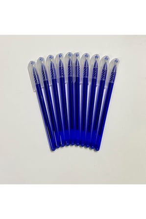 Büro Tükenmez Kalem Mavi Renk 10 Lu Paket