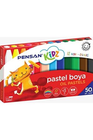 Kidz 12'li Yağlı Pastel Boya