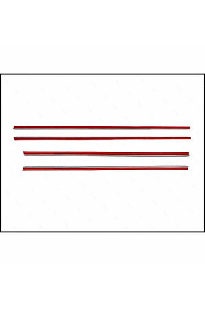 Nissan Note Krom Cam Çıtası 4 Kapı 2006-2013 Arası Paslanmaz Çelik